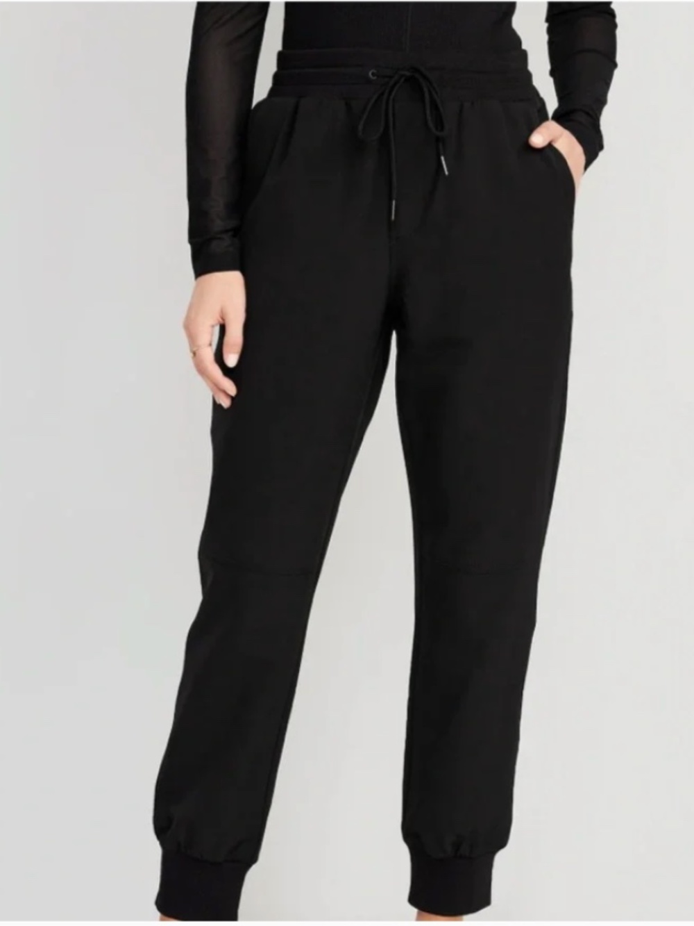 High-Waisted All-Seasons StretchTech Jogger Pants for Women